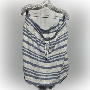 Old Navy ladies 3x striped skirt with pockets